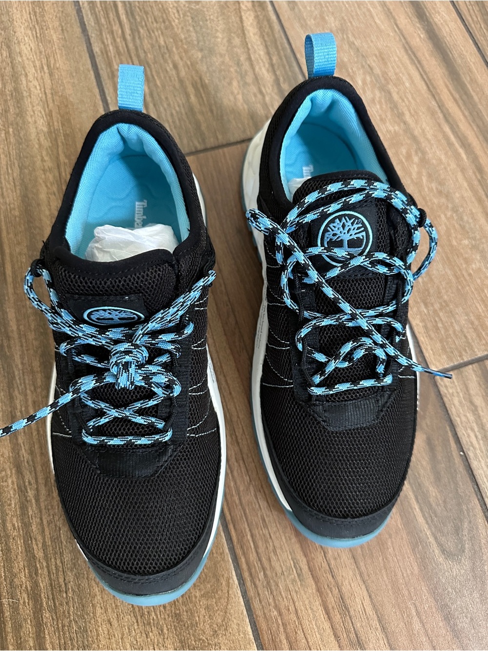 Timberland Black & Blue Athletic Sneakers